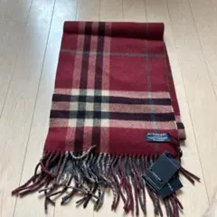 冬物SALE新品未使用タグ付きBURBERRY チェックマフラー