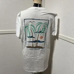 新品 BILLABONG ビラボン Tシャツ ホワイト M Uネック 丸首 半袖
