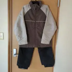 スキーウェア ブラウン/ベージュ/黒 サイズS