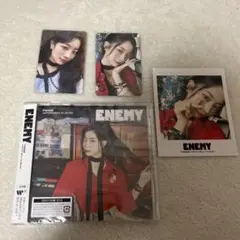 TWICE ENEMY ダヒョン盤　トレカ2枚　ポロライドステッカー