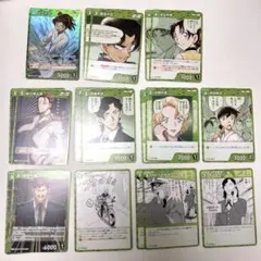 名探偵コナンTCG　西と東の大決戦　キャラカード　イベントカード　緑