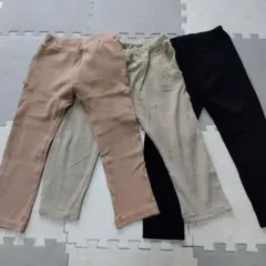 長ズボン 100cm 3点セット　　記名あり