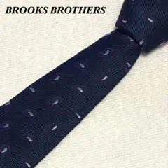 BROOKS BROTHERS ブルックスブラザーズ　ネクタイ　ネイビー　雫柄のサムネイル