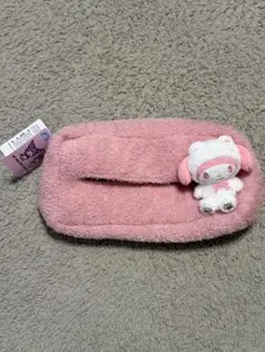 マイメロディ♡マスコット付きティッシュボックスカバー