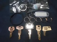 IDEC0、6896、HD62、V00、24401、白ヘ，IDEC 0番、カギd