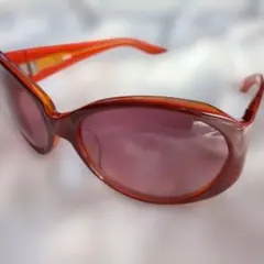 JINS テラコッタカラー ブラウン系 オーバーサイズサングラス