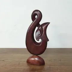1970年代 メキシコ 木彫り 鳥 オブジェ フォークアート 民藝