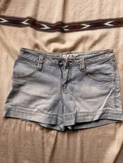 デニムショートパンツ Mサイズ ライトブルー