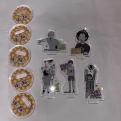 ハイキュー　アクリルminiフィギュア　ファンパーク　山口　牛島 天童　さくさ
