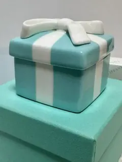 ティファニー TIFFANY ブルーボウデザートプレートセット 未使用