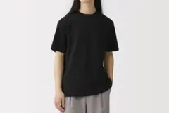 紳士　洗いざらし太番手クルーネック半袖Ｔシャツ【L】のサムネイル