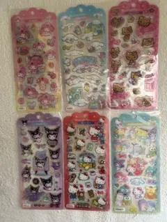 【まとめ売り】ドロップジェリーシール 6枚セット