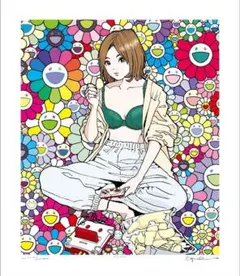 村上隆 サイン入りTシャツ 直筆サイン 激レア 永久保存品 村上隆 Hiropon 直筆サイン入り ポスター 2003年 11月21日(木)12時