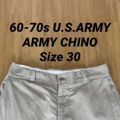 60s- U.S.ARMY ARMY CHINO アーミーチノ チノトラウザーズ