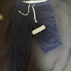 希少✨極美品✨児島ジーンズ【34】スヌーピー デニムパンツ 濃紺