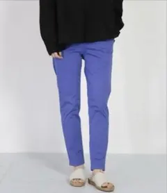 D.M.G. ISKO チノストレッチリラクシングテーパード　サイズS パープル