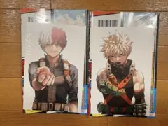 僕のヒーローアカデミア ヒロアカ 42巻 最終巻 特典 轟焦凍 爆豪勝己 2冊