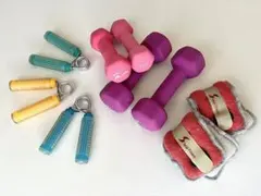 ダンベル　筋トレグッズ　ハンドグリップ　アンクルウェイト　トレーニンググッズ