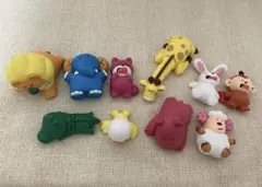 たべっ子どうぶつ すやすやフィギュア vol.1 vol.2 コンプリート