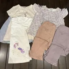 any FAM キッズ トップス3枚 130パンツ2枚セット 140
