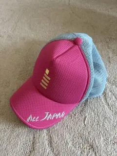 ALL JAPAN キャップ ピンク/スカイブルー GOSEN メッシュのサムネイル