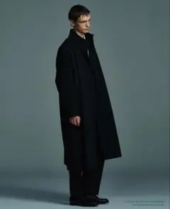 【最終値引き】CABaN ウールギャバジン スタンドカラーコート M