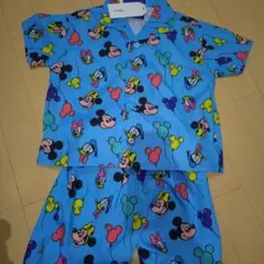 新品 ディズニー ミッキー・ミニー 半袖シャツ・スーツ 110センチの