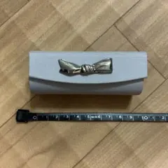 クリスチャンディオールChristian Dior ミラー付リップケース　グレー