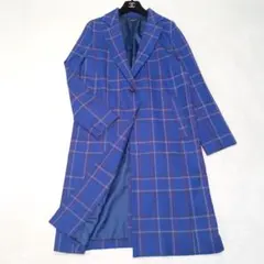 近年✨美品 ロートレアモン チェスターコート タータンチェック 尾州産ウール