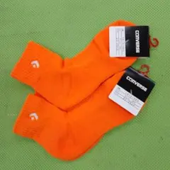 CONVERSE オレンジ ソックス 23-25cm