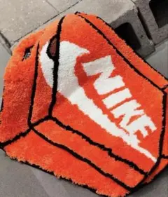 【新品】NIKE BOX RUGMAT "ORANGE" ナイキ ラグマット