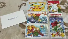 レトロ　ポケモン年賀状 1999年 特製ポストカード　5枚セット