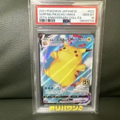 なみのりピカチュウVMAX RRR S8a 25th PSA10