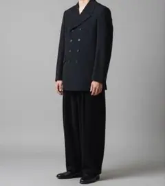 90s 美品 Monsieur NICOLE レーヨン 8B セットアップスーツ