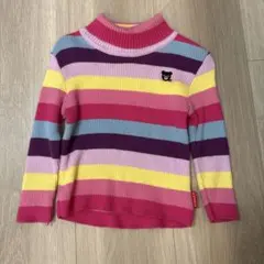 DOUBLE.B ストライプトップス 80サイズ