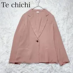 Te chichi テチチ テーラードジャケット M コーラルオレンジ 春秋のサムネイル