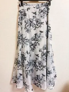 INGNI ロングフレアスカート