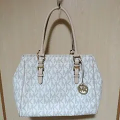 マイケルコース　MK総ロゴ　トートバッグ