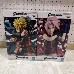 ナルトGrandistaうずまきナルト&春野サクラ フィギュアセット
