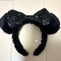 ディズニーカチューシャ ミニー黒