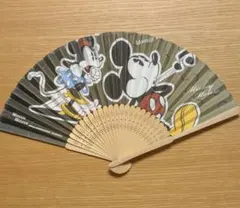 ミッキーマウス ミニーマウス 扇子