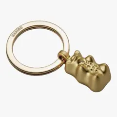 【新品・未使用】HARIBO ハリボー ゴールドベア トロイカ キーリングのサムネイル
