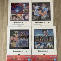 【新品未使用】ドラゴンボール 一番くじ I賞 クリアポスター4枚セット