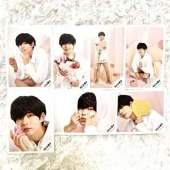 長尾謙杜　公式写真　グリーティングフォト