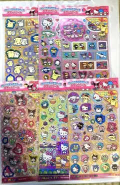 キラっとシール　サンリオ　セリア　シール　まとめ売り①