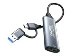 4K入力対応 HDMIキャプチャーボード USB-C/A 2in1のサムネイル