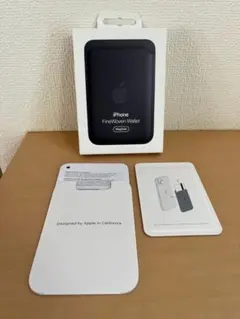 Apple FineWoven Wallet ブラック iPhone専用