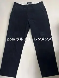 polo ラルフローレンメンズ コーデュロイパンツ ネイビー 大きめサイズ