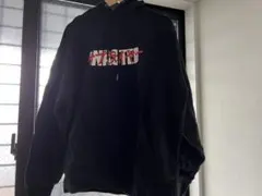 WASTED ✖︎サプライヤー　ブラック パーカー