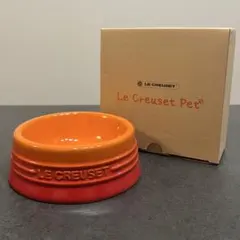 【新品未使用】Le Creuset Small Dog Bowl Flameのサムネイル